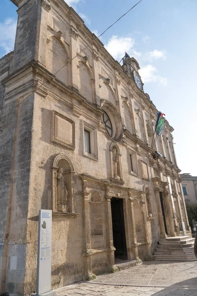 Matera Italy February 2020 Museo Nazionale Arte Medievale Moderna Della — стоковое фото