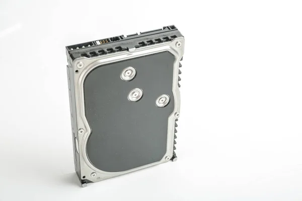 Black and silver desktop 3.5 inch hard disk. — Stock Photo, Image