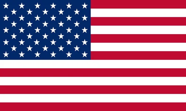 Bandera de los estados unidos — Archivo Imágenes Vectoriales