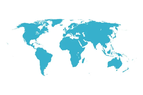 DünyaHarita vektör şablonu. Infographic için Dünya Haritası