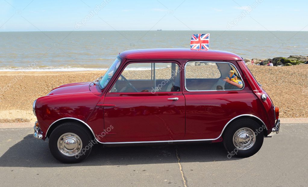 Classic Red Austin Mini Motor Car Stock Editorial Photo Umdash9