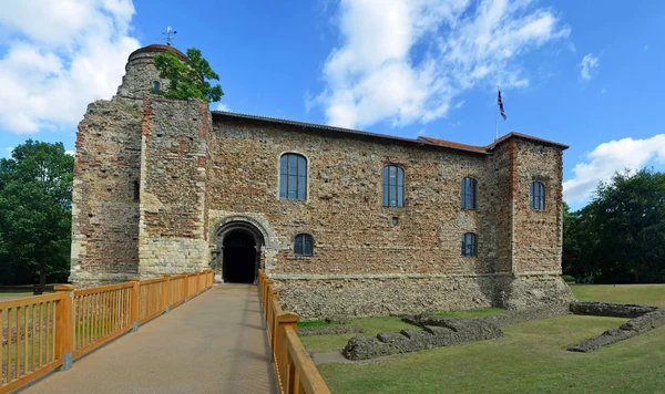 Olchester 最大剩余诺曼保持在欧洲的城堡. — 图库照片