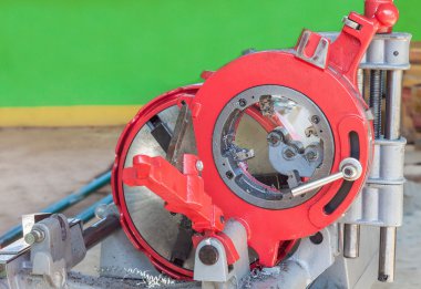 İş parçacığı makine boru orta sanayi için.