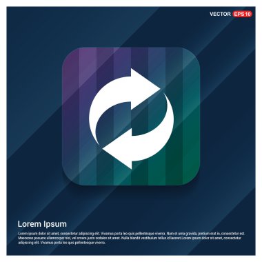 Yeniden yükle ok simgesi