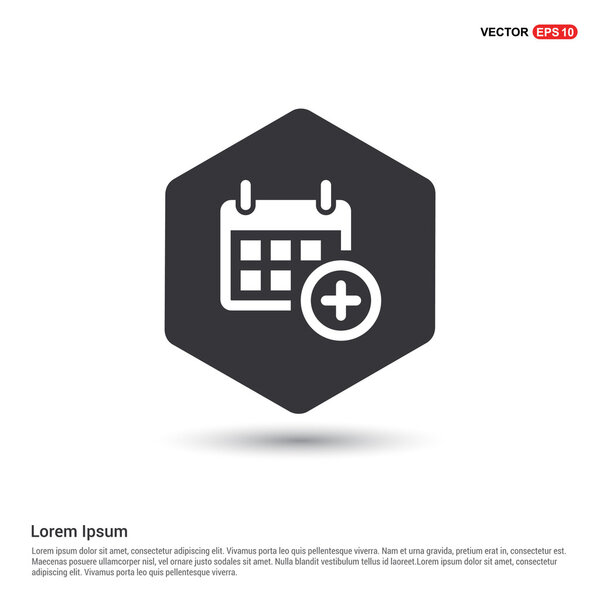 Значок даты добавления календаря
 