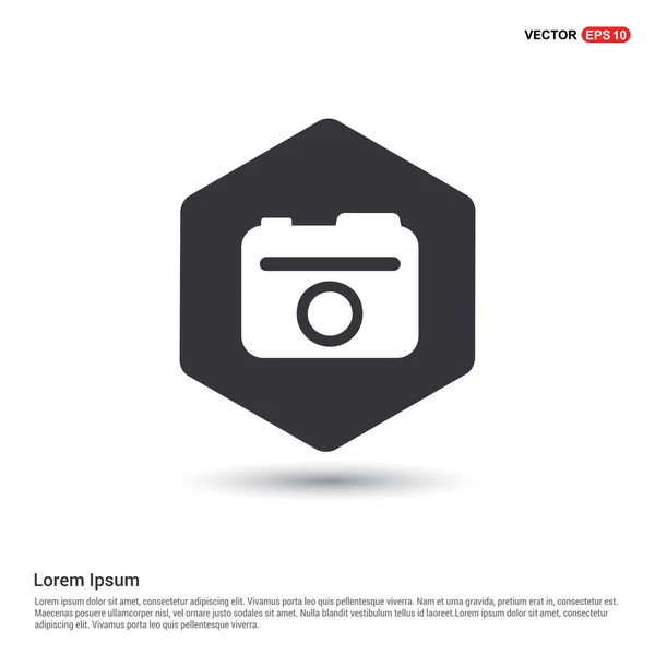 Foto camera pictogram — Stockvector