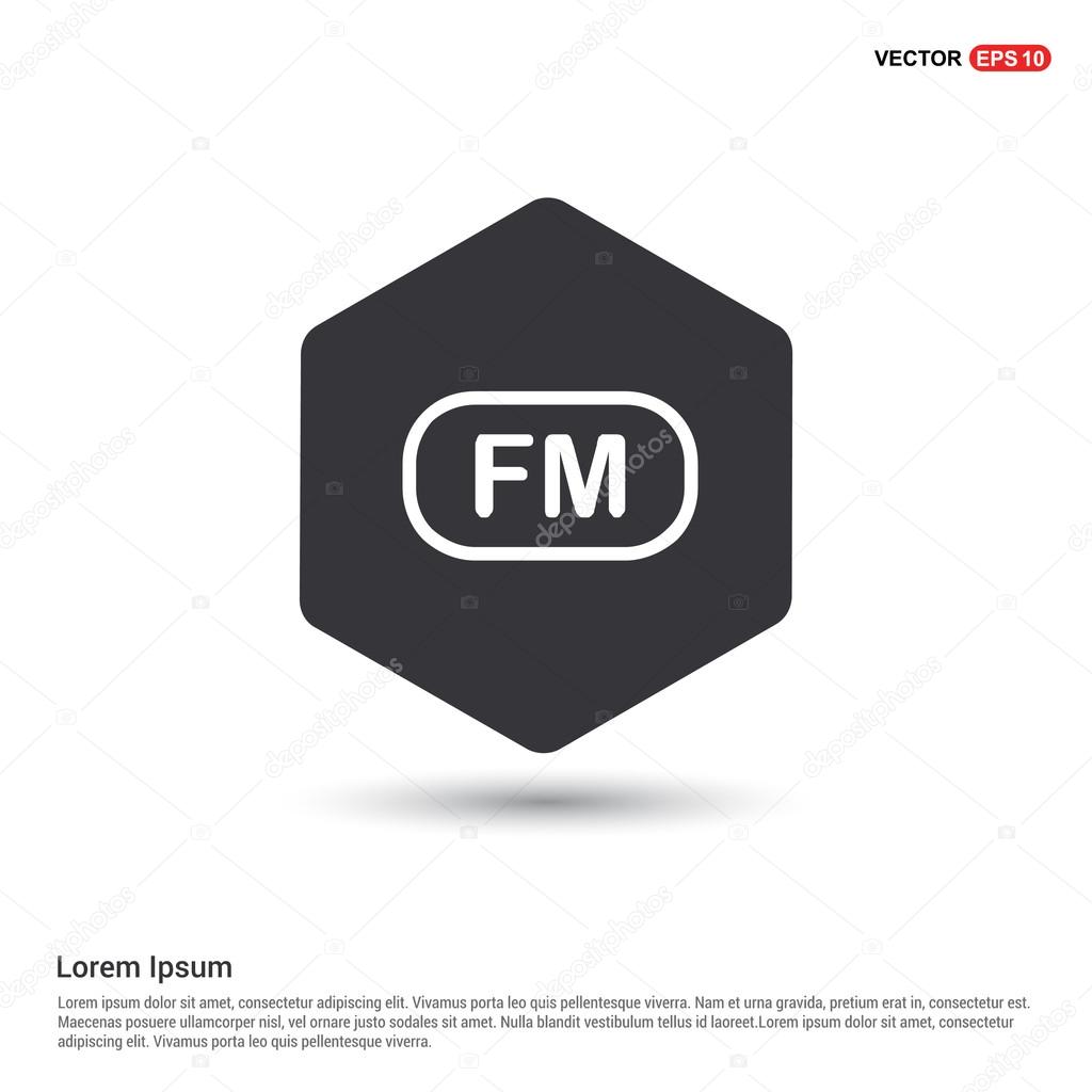 fm radio frequency icon