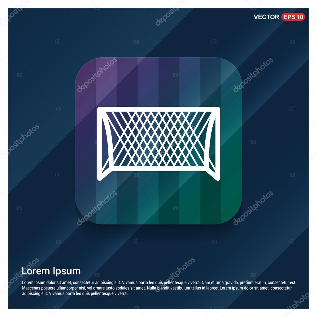 soccer goal icon