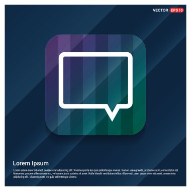 konuşma balonu simgesi