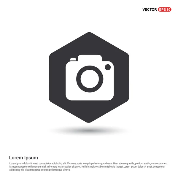 Foto camera pictogram — Stockvector