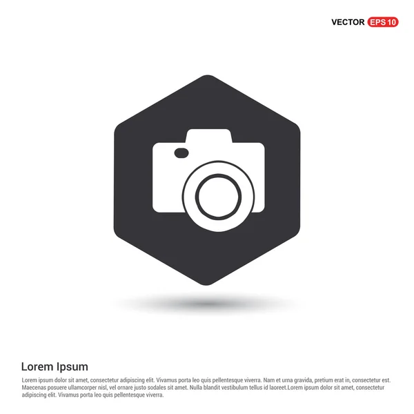 Foto camera pictogram — Stockvector