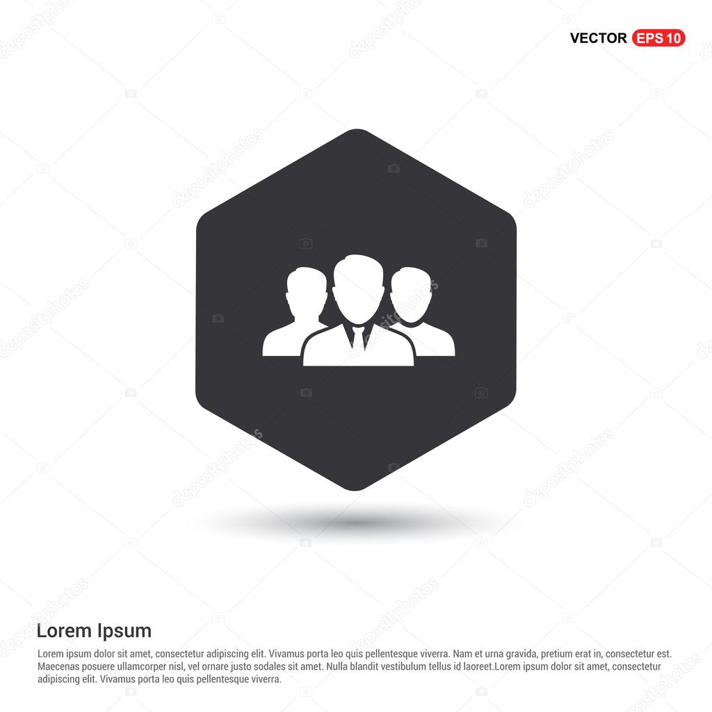 Group of people icon.