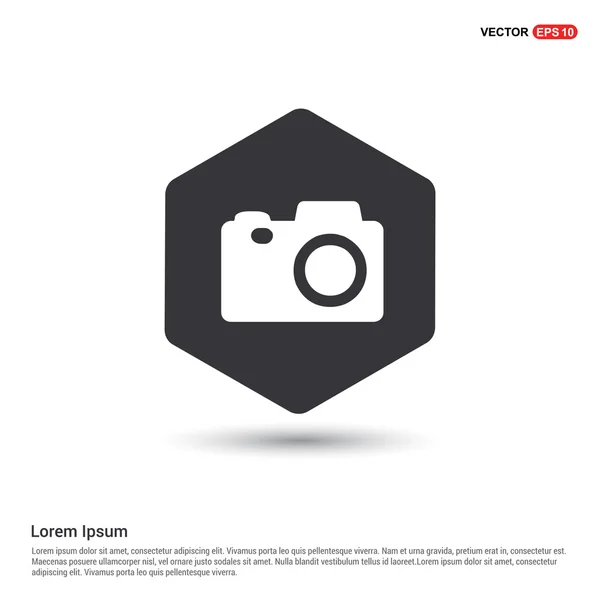 Foto camera pictogram — Stockvector