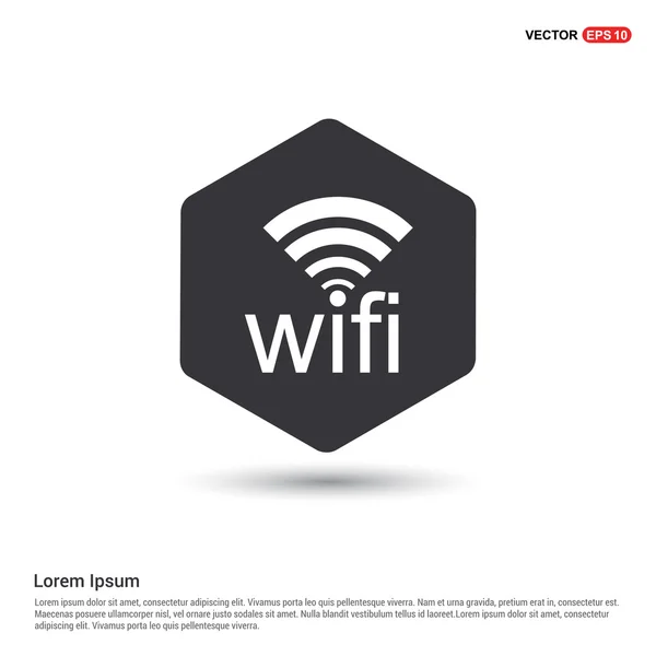 Wifi sign icon — Stock Vector