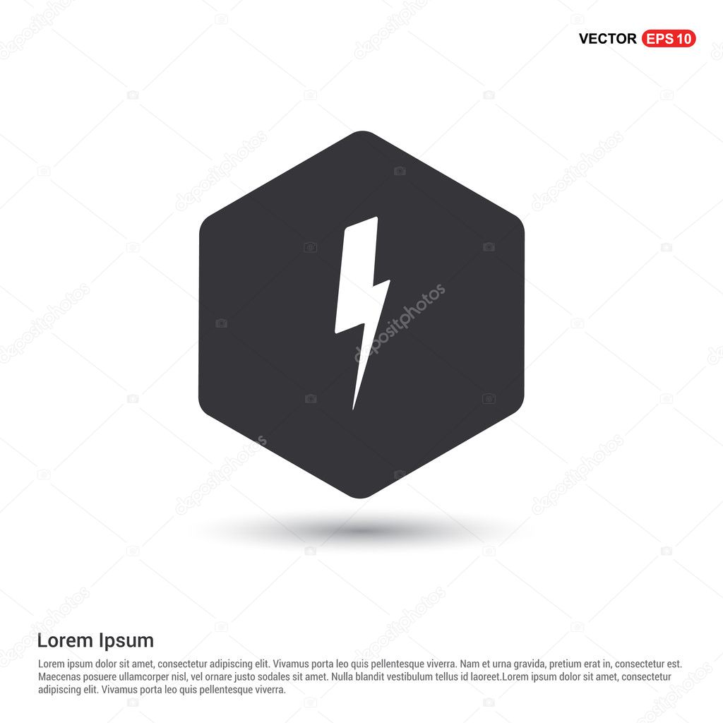 lightning weather icon