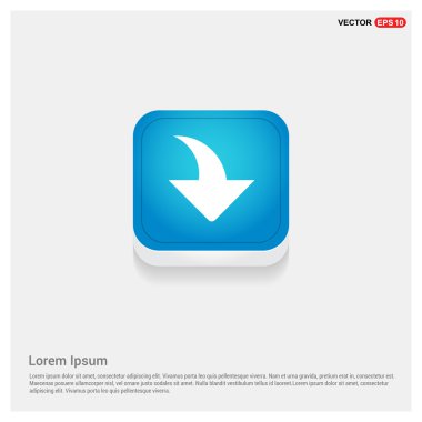 Web mavi ok düğmesini