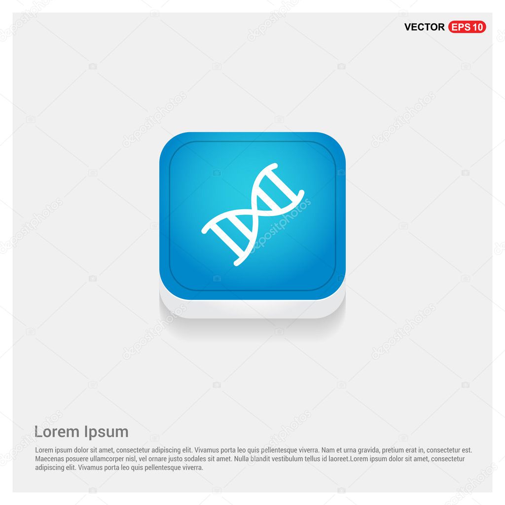 Health Care DNA Icon, pictogram icon . Vector illustration for web site, mobile application. Outline Icon. Flat design style