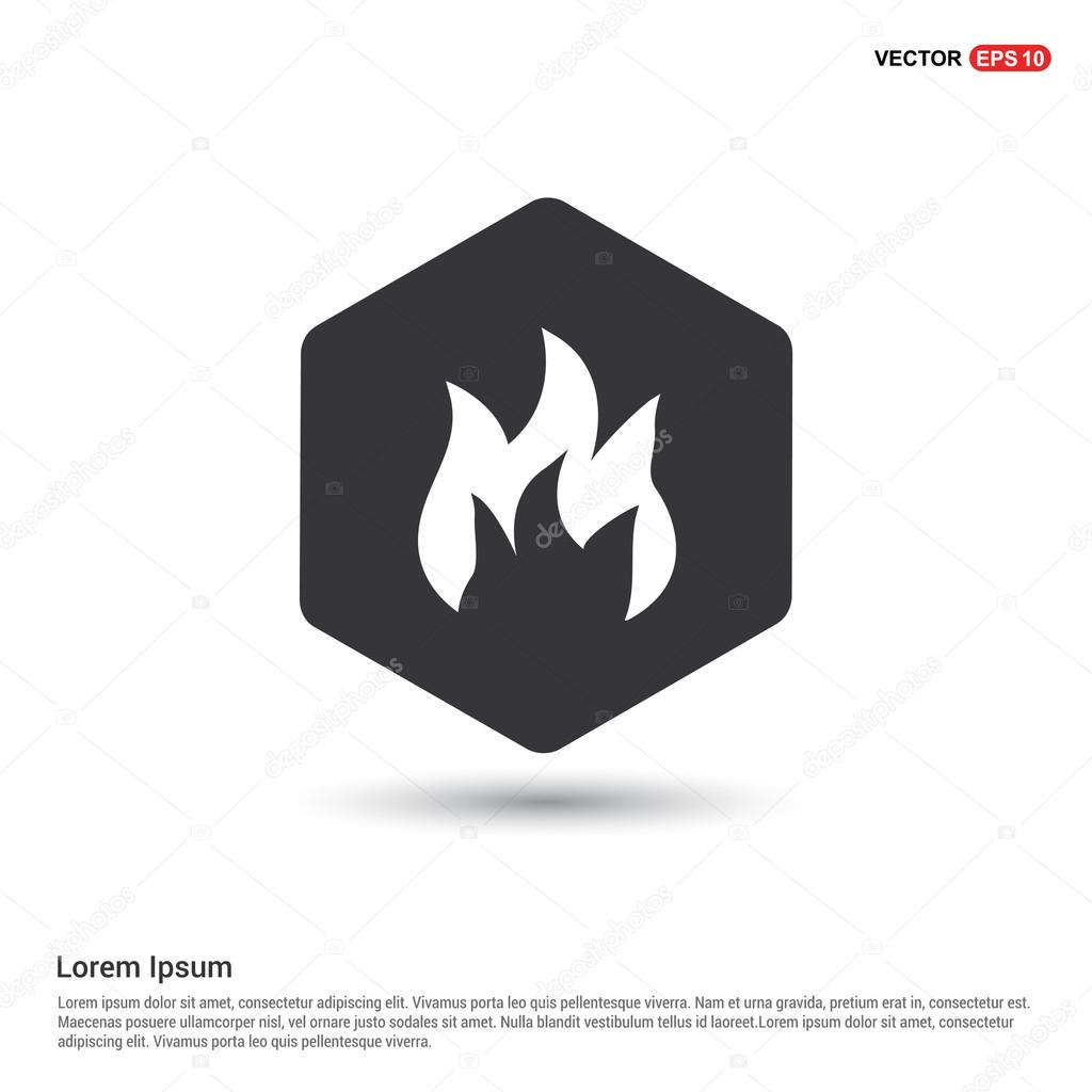 flame, fire icon