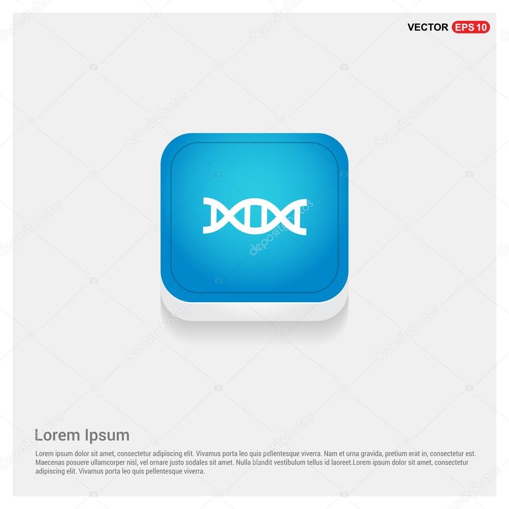 Health Care DNA Icon, pictogram icon . Vector illustration for web site, mobile application. Outline Icon. Flat design style