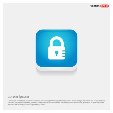 kilit simgesi, asma kilit simgesi