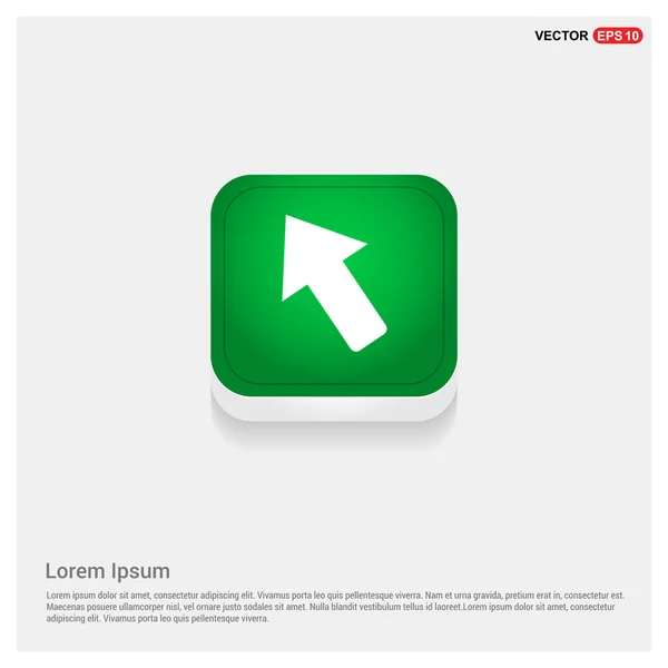 Web 绿色箭头按钮 — 图库矢量图片
