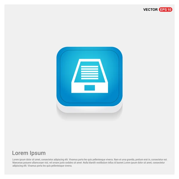 Lemez-web ikon — Stock Vector