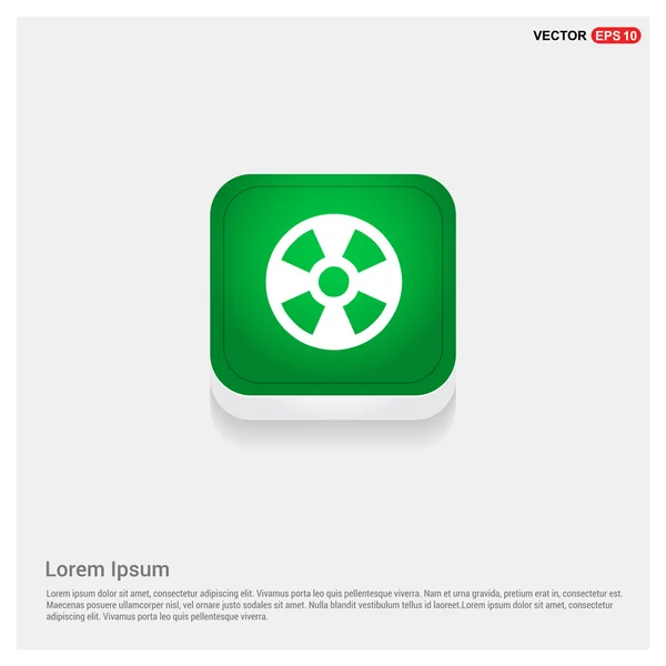 Ícone de botão verde —  Vetores de Stock