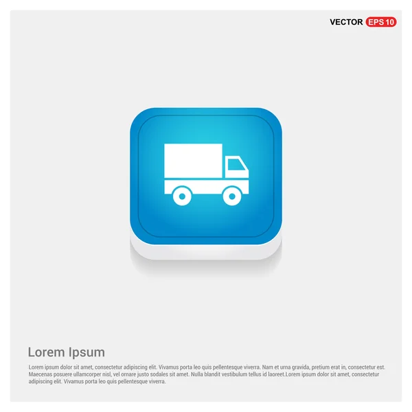 Icono de camión de carga — Vector de stock