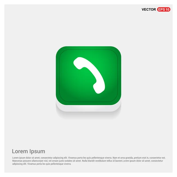 Phone pictogram icon — Stock Vector