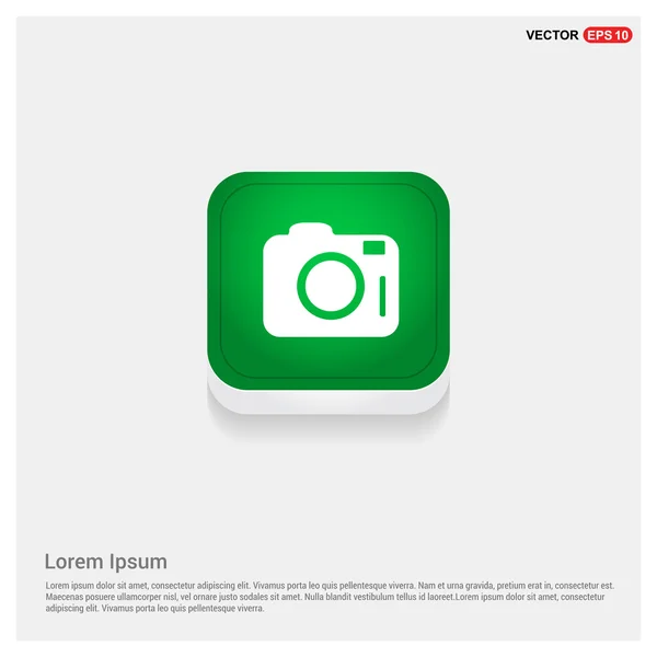 Icono de cámara fotográfica — Vector de stock