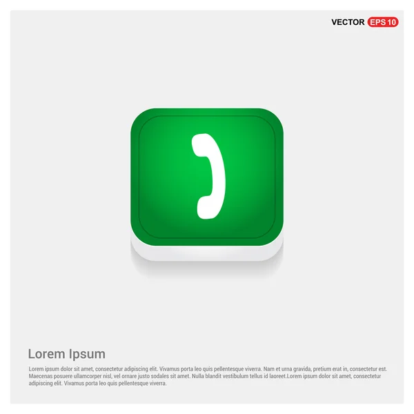 Phone pictogram icon — Stock Vector