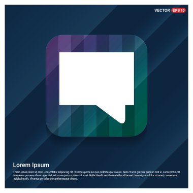 sohbet konuşma kabarcıklar simgesi