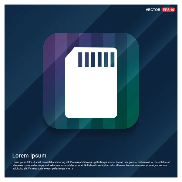 SIM kártya ikon — Stock Vector
