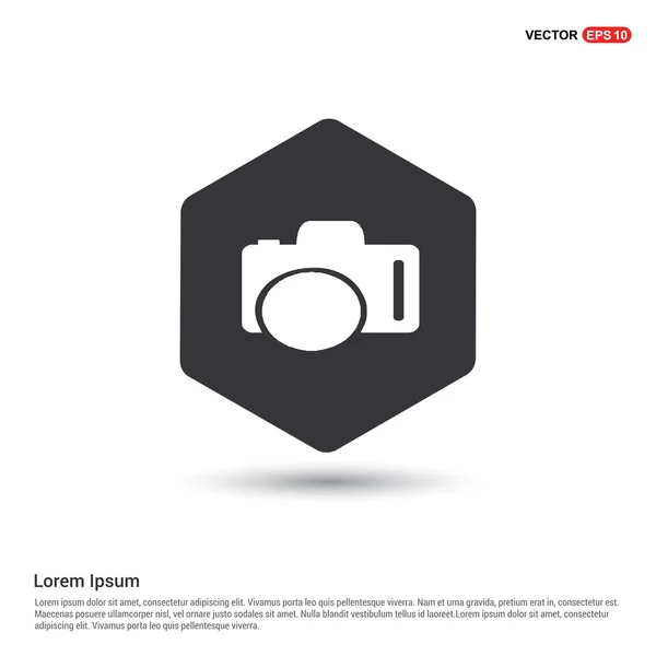 Photo camera icon — Stock Vector