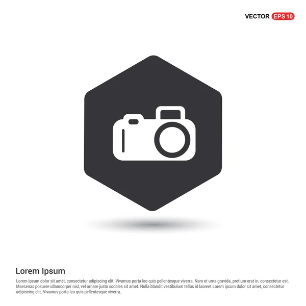 Foto camera pictogram — Stockvector