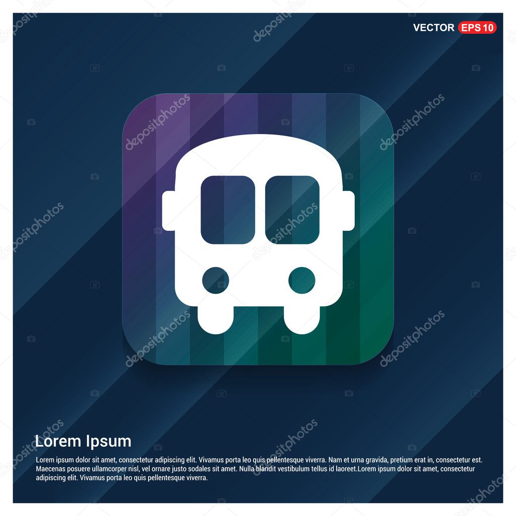 passenger bus icon