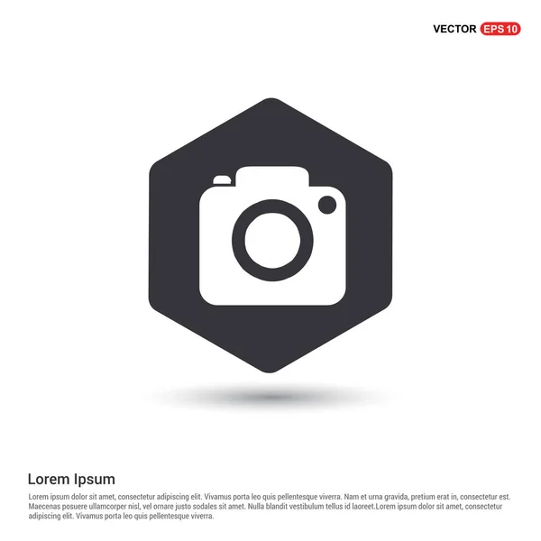 Foto camera pictogram — Stockvector