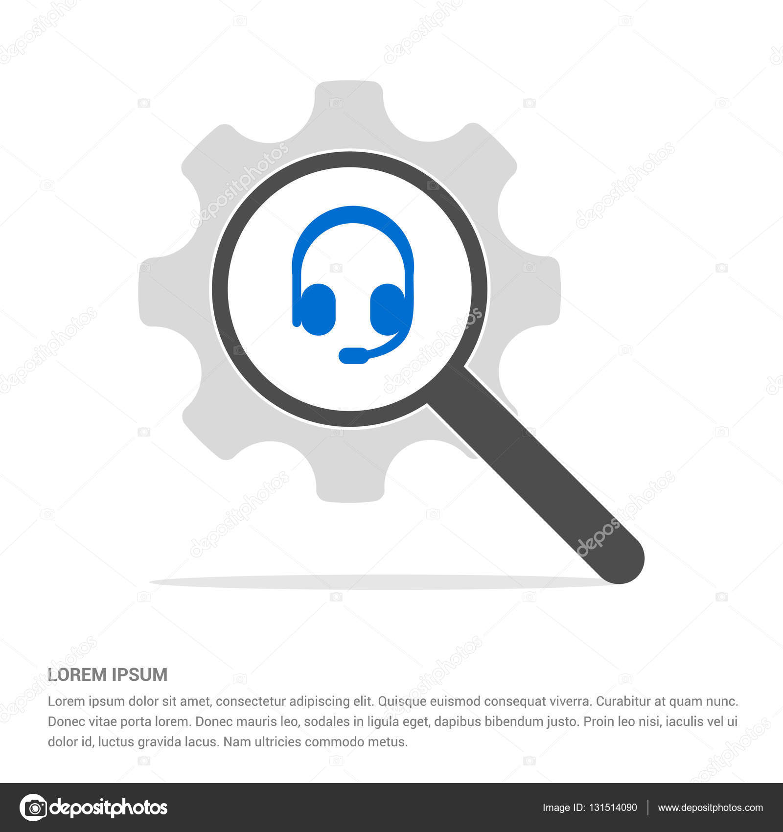 Loupe Icone De Recherche Image Vectorielle Par Ibrandify C Illustration