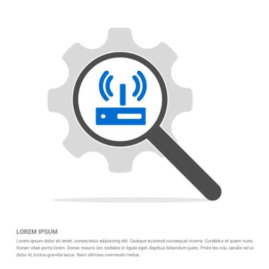 Büyüteç arama simgesi