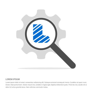 Büyüteç arama simgesi