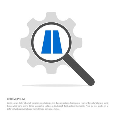 Büyüteç arama simgesi