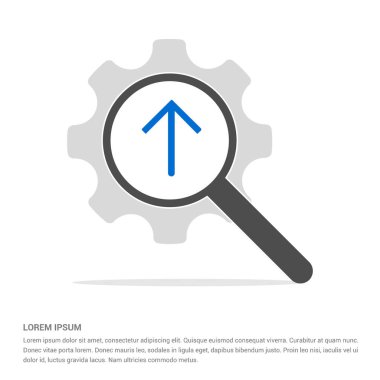 Büyüteç arama simgesi