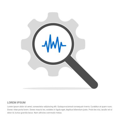 Büyüteç arama simgesi 