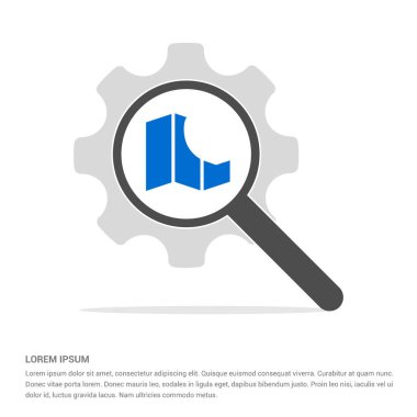 Büyüteç arama simgesi