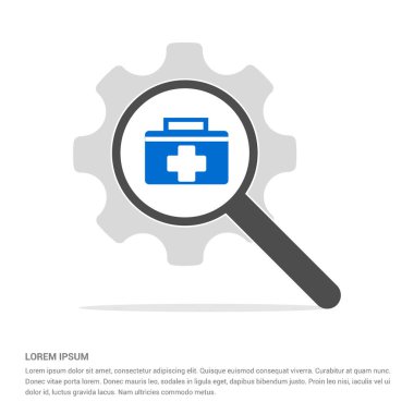 Büyüteç arama simgesi