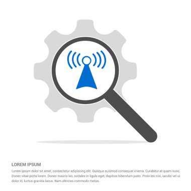 Büyüteç arama simgesi