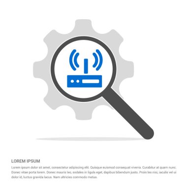 Büyüteç arama simgesi