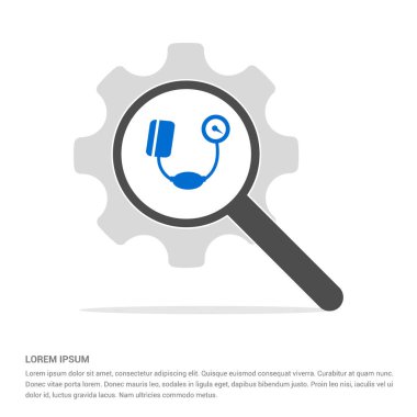 Tıbbi mekanik tonometre simgesini birleştir