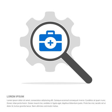 Büyüteç arama simgesi