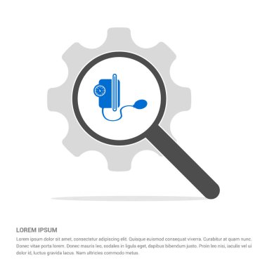 Tıbbi mekanik tonometre simgesini birleştir